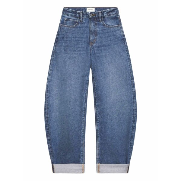 枠組み レディース ジーンズズボン下 ボトムス The bubble jeans  Blue