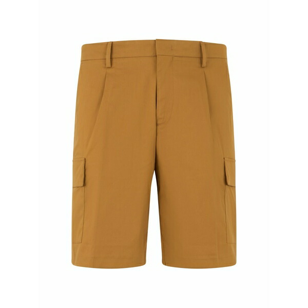 ケイ通い路 メンズ 心地好いズボン下 ボトムス Serje pleated cargo shorts Neutrals