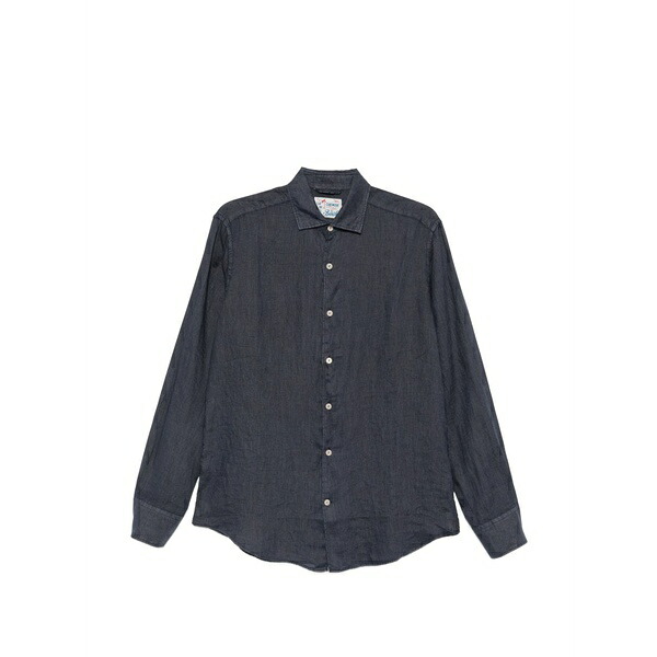エムシーツーセイントバース メンズ プルオーバー トップス Pamplona long-sleeve shirt Blue