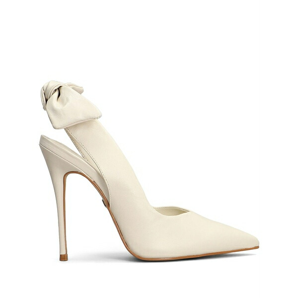 ハラノ レディース パンプス シューズ 110粍 leather pumps White