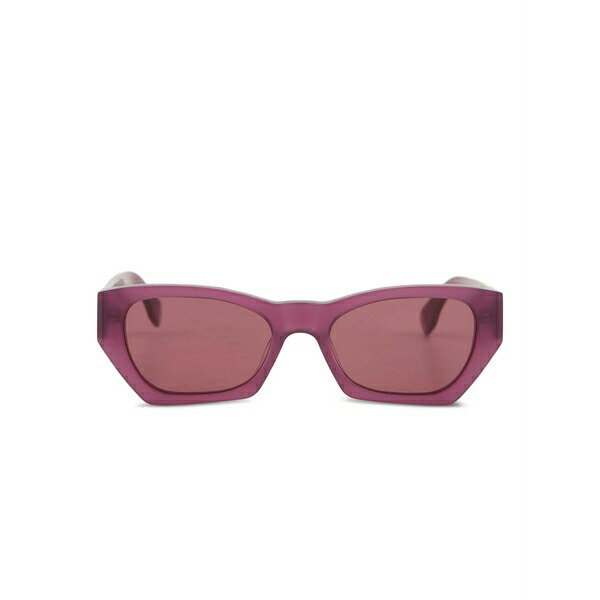 レトロスーパーフューチャー メンズ サングラス・アイウェア 付属物 Geometric-frame sunglasses Pink