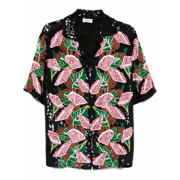 パロッシュ レディース プルオーバー トップス Gush shirt  Black