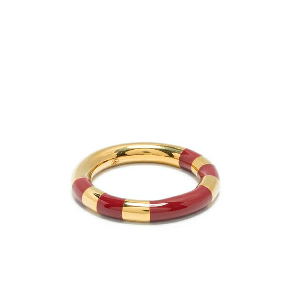 オーレリー ビダマン レディース リング アクセサリー Enamel ring Gold｜asty