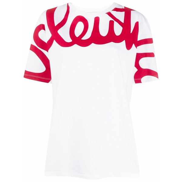 ヴァレンティノ ガラヴァーニ レディース ティーシャツ トップス Logo script t-shirt White