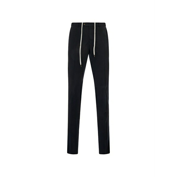PTトリノ メンズ 心地好いズボン下 ボトムス Drawstring-waistband trousers Blue