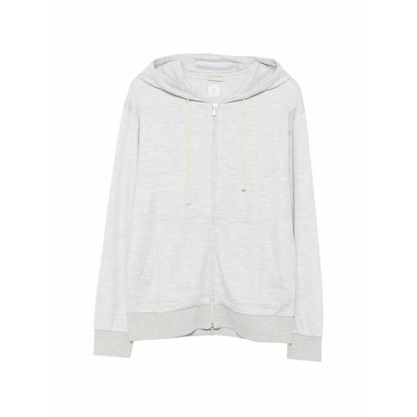 イレブンティ メンズ パーカー・スウェットシャツ アウター Zip-fastening hoodie Grey