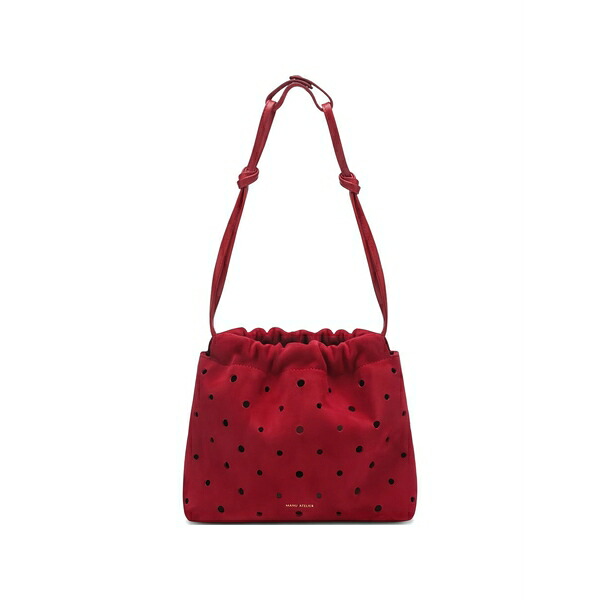 マニュアトリエ レディース ショルダーバッグ 御徒面子 Romy shoulder bag Red