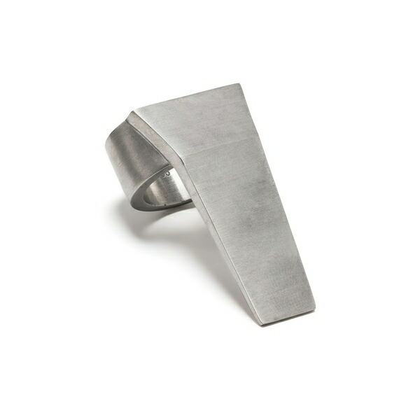 リックオウエンス メンズ 輪っか 添え物 Trunk silver-tone ring Silver