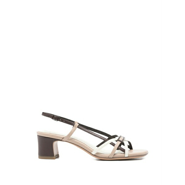 タマリス レディース サンダル シューズ Strappy block-heel sandals Brown