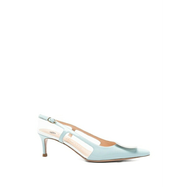 ロベルトフェスタ レディース パンプス シューズ Kimera square-toe pumps Blue｜asty