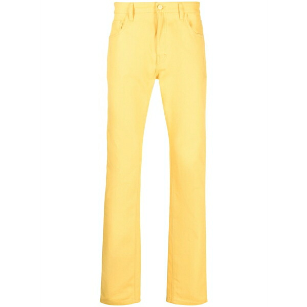ラフ・シモンズ メンズ ジーンズズボン下 ボトムス Slim-fit jeans Yellow