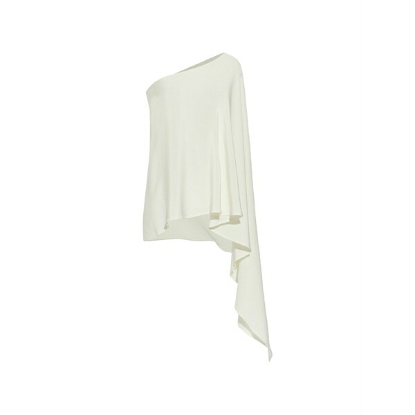 ブームガイア レディース プルオーバー トップス Tajisha asymmetric blouse White