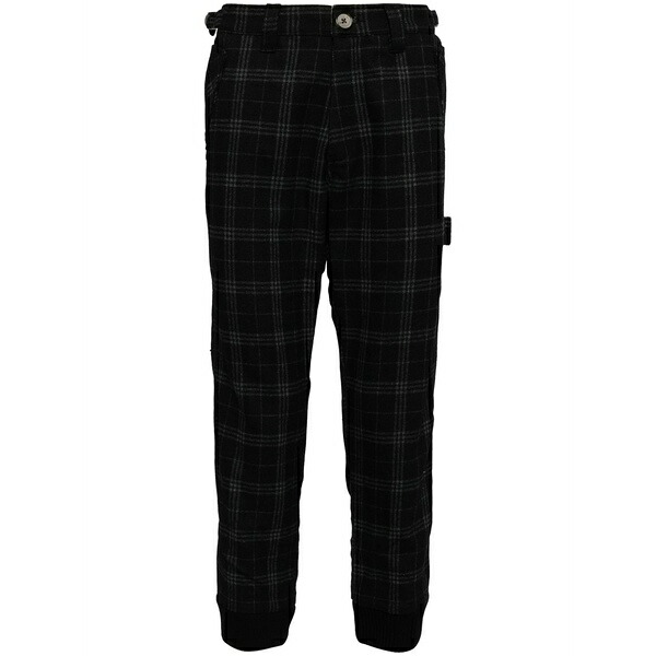 個人的買い溜める メンズ 心地よいズボン下 ボトムス The trey pants Black