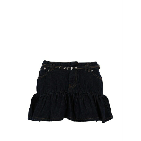 アミッシュ レディース スコート ボトムス Ginza ruffled skirt Blue