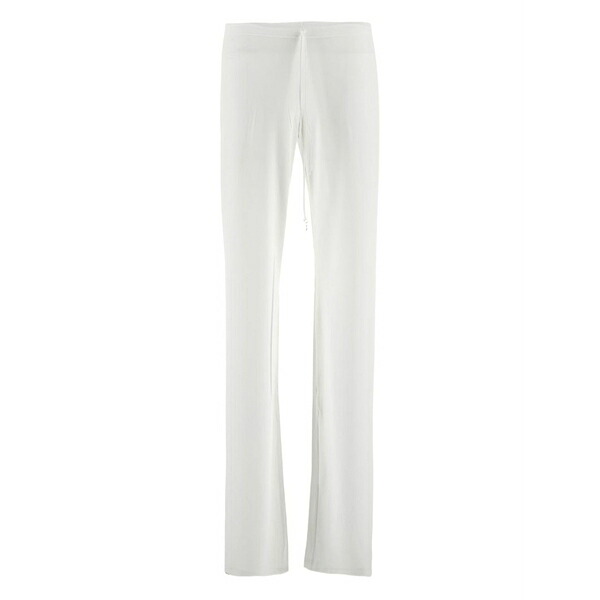 フィジコ レディース 心地好いズボン下 ボトムス Logo-charm trousers White