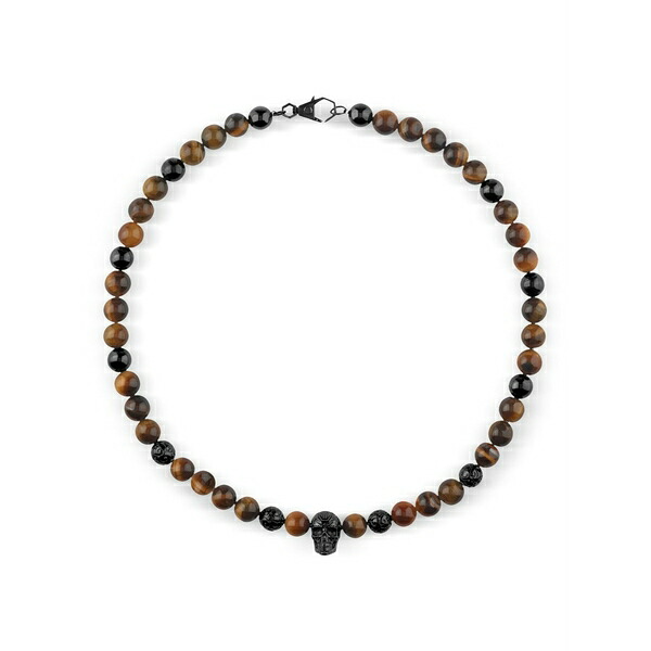 フィリップ飾り気のない メンズ 首飾り・チョー鉄道車両 付属物 Elite necklace Black
