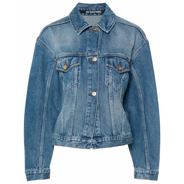 ジャクエムス レディース 上衣＆上衣 アウター La veste de n￡mes denim jacket Blue