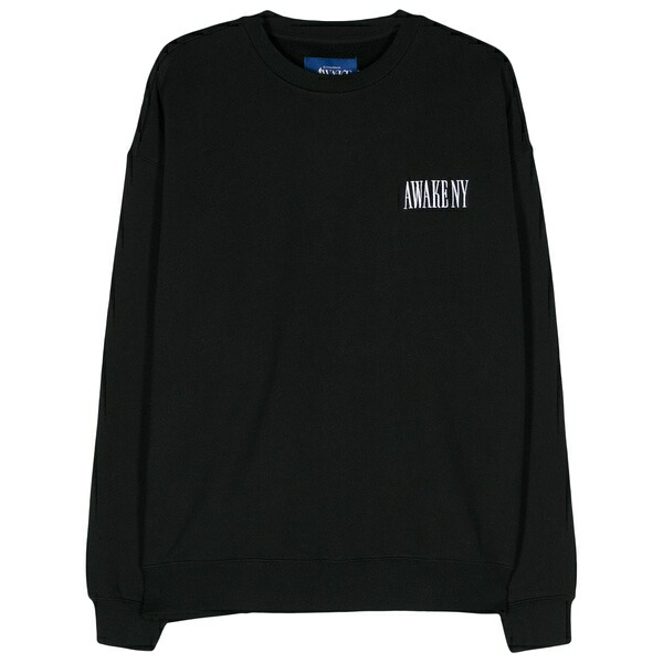 アウェイクニューヨーク メンズ パーカー・スウェットシャツ アウター Awake cotton sweatshirt  Black