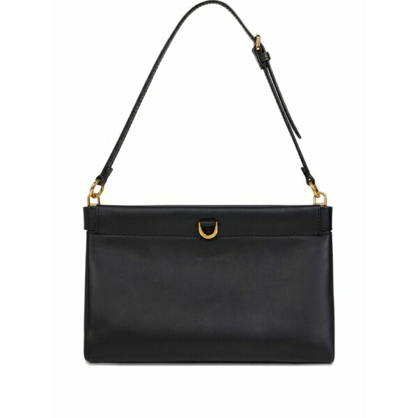 エトロ レディース ショルダーバッグ 御徒面子 Mini talk leather shoulder bag Black