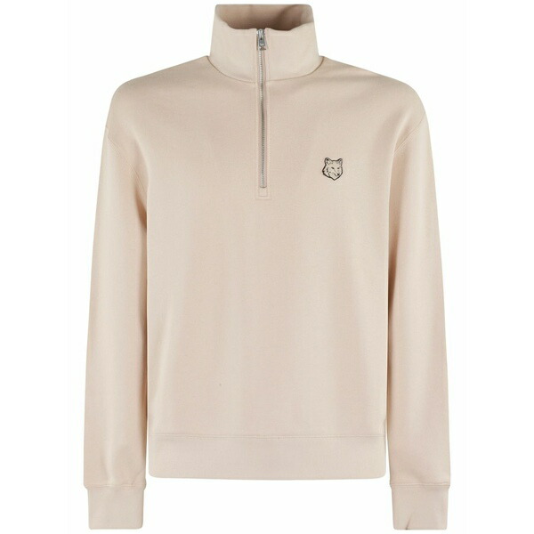 棲み家 稲荷 メンズ パーカー・スウェットシャツ アウター Logo patch sweatshirt  Neutrals