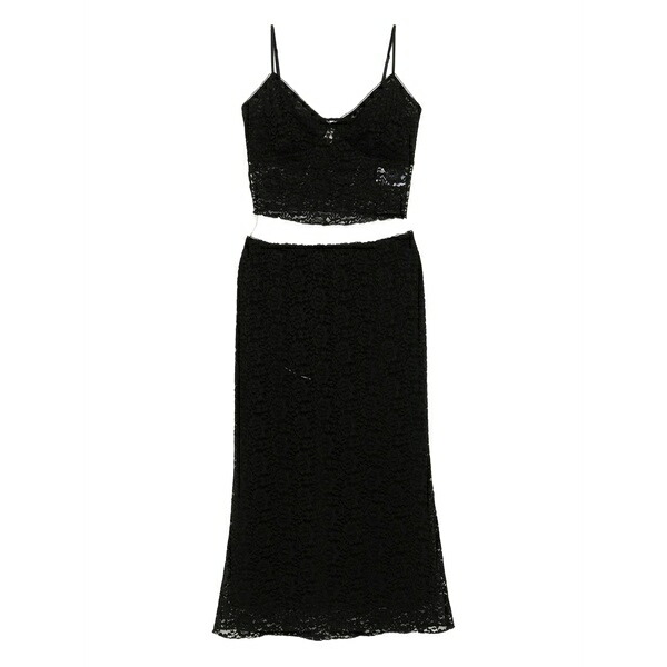 リフォメーション レディース スコート ボトムス Geneva knitted set Black