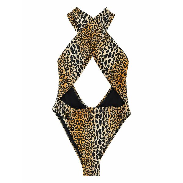 レイナオルガ レディース 衣装 トップス Italian stallion swimsuit Brown