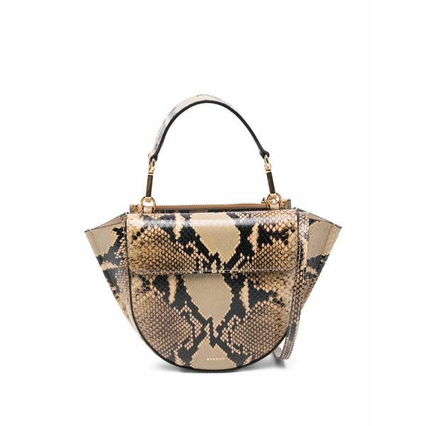 ワンドラー レディース ハンドバック 御徒面子 Hortensia mini bag Neutrals