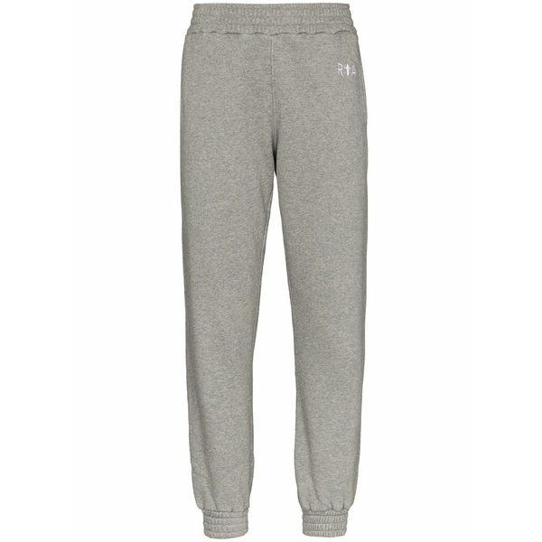 アールティーエー レディース 心地好いズボン下 ボトムス Sydney straight-leg track pants Grey