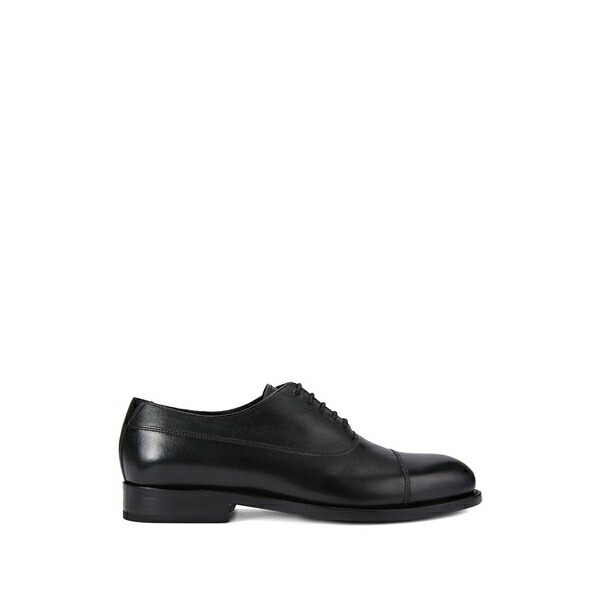 カートジェイガーロンドン メンズ 御召しものシューズ シューズ Leather sloane oxford shoes Black