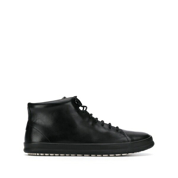 カンペール メンズ スニーカー シューズ Chasis lace-up boots Black