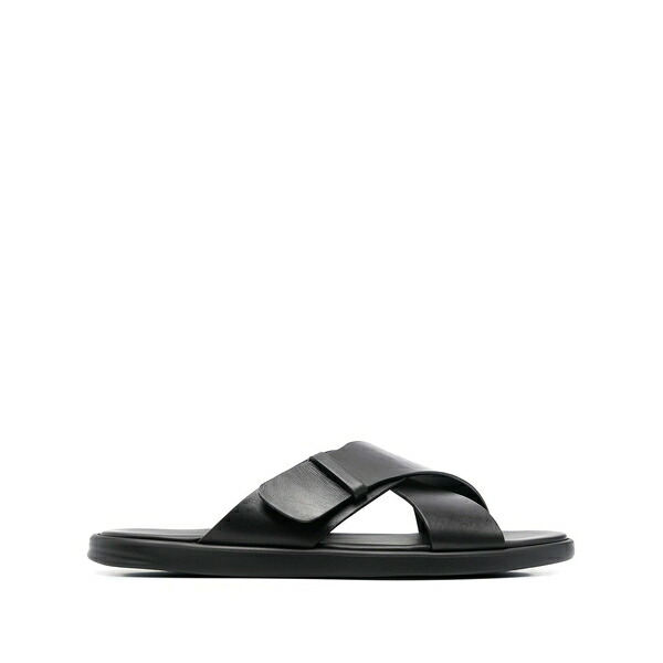 ドンカルズ メンズ サンダル シューズ 20粍 open-toe leather sandals Black