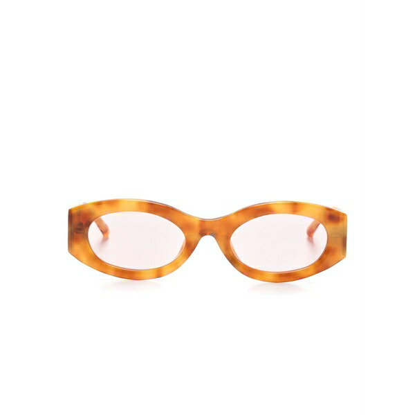 リンダ ファロー メンズ サングラス・アイウェア 付属物 X the attico berta sunglasses Brown