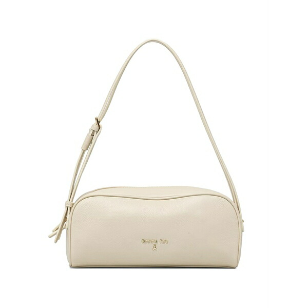 パトリツィア ペペ レディース トートバッグ 御徒面子 Logo-plaque leather tote bag Neutrals