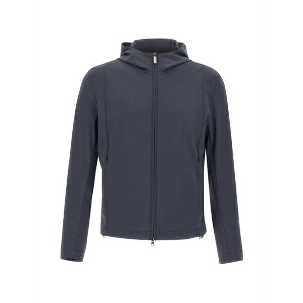コルマール メンズ 上衣＆上衣 アウター Hooded zipped jacket Blue