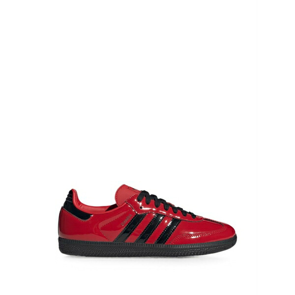アディダス レディース スニーカー シューズ Samba og patent-finish sneakers Red