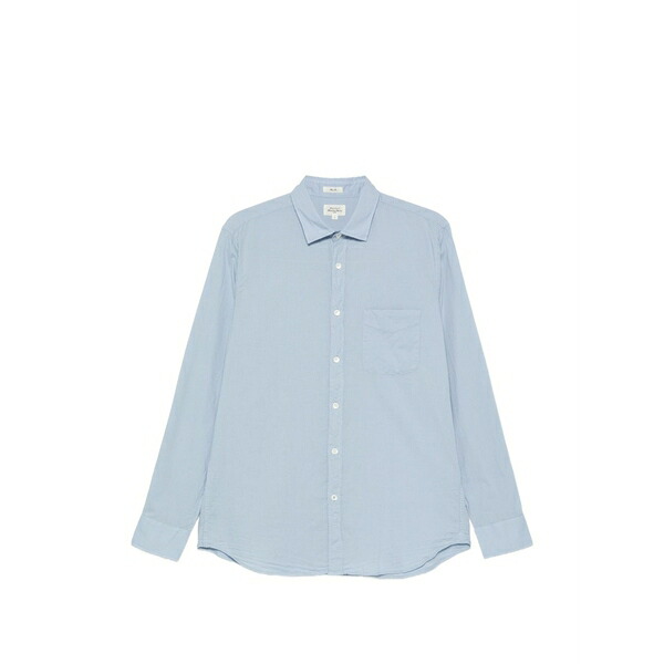 ハート型ジェラルド・r・フォード メンズ プルオーバー トップス Storm long-sleeve shirt Blue
