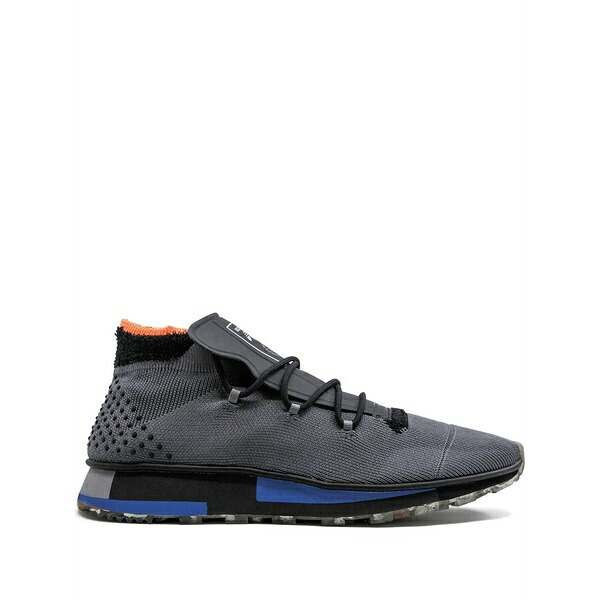 アディダス メンズ スニーカー シューズ Aw run mid sneakers Grey