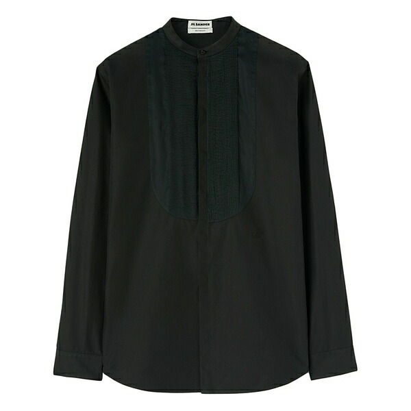 ジル・サンダー レディース プルオーバー トップス Wednesday p.m. cotton shirt Black