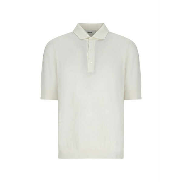 ラルディーニ メンズ スポーツシャツ トップス Buttoned polo shirt Neutrals