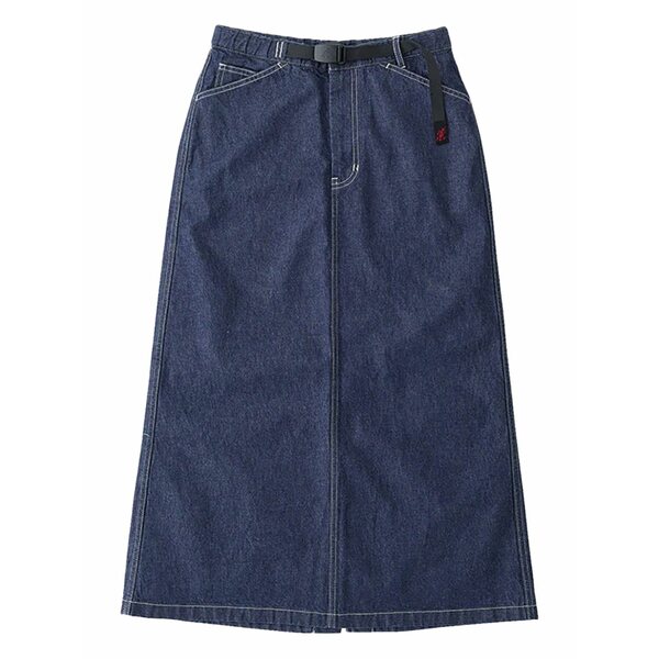 グラミチ レディース スコート ボトムス Sutter denim MIDI skirt Blue