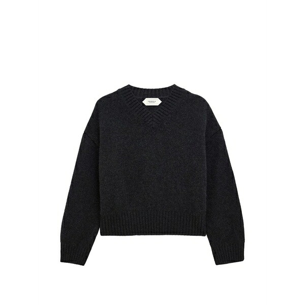 プリングル オブ スコットランド レディース ニット&セーター アウター V-neck cashmere sweater Grey｜asty