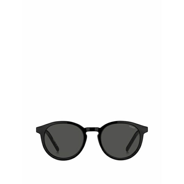 主任者 メンズ サングラス・アイウェア 付属物 Round-frame sunglasses Black
