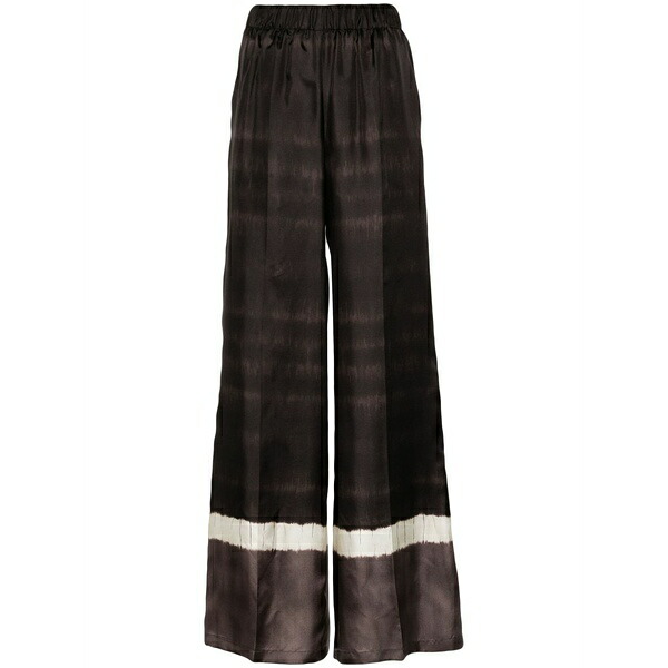 パロッシュ レディース 心地好いズボン下 ボトムス Silk trousers Brown