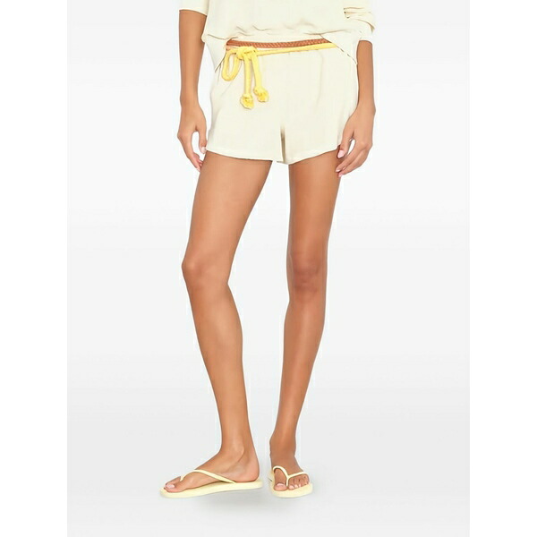 キセレナ レディース 心地よいズボン下 ボトムス Hub rope-belt shorts Neutrals