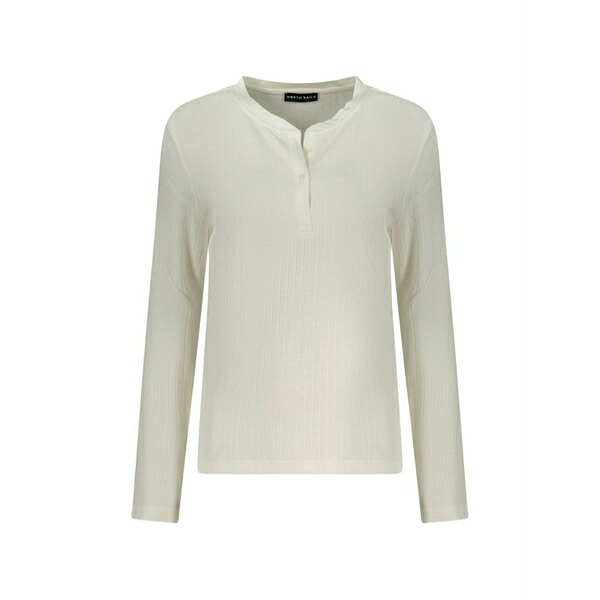 北の方大売り出し レディース ティーシャツ トップス Ribbed-knit top Neutrals