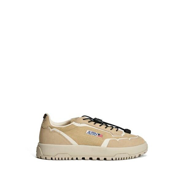 オートリー メンズ スニーカー シューズ Wildpace panelled sneakers Neutrals
