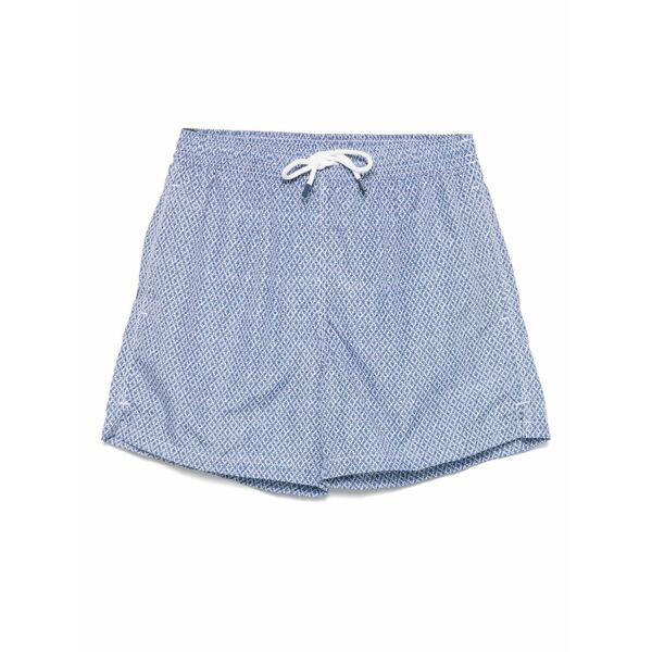 フェデーリ メンズ 心地好いズボン下 ボトムス Madeira swim shorts Blue