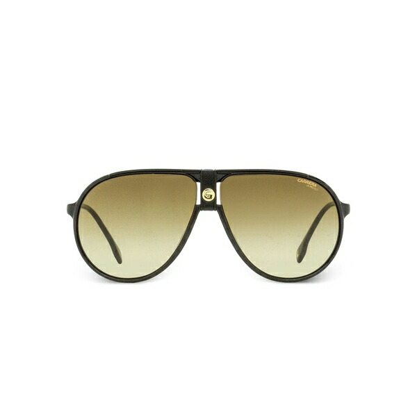 カレーナ メンズ サングラス・アイウェア 付属物 Pilot-frame sunglasses Black
