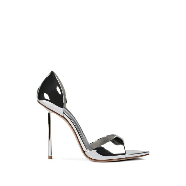 ル シラ レディース サンダル シューズ Shirley heeled sandals Silver