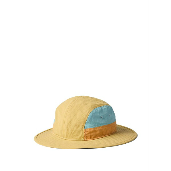 コートパクシー メンズ かぶり笠 添え物 Tech drawstring bucket hat Yellow